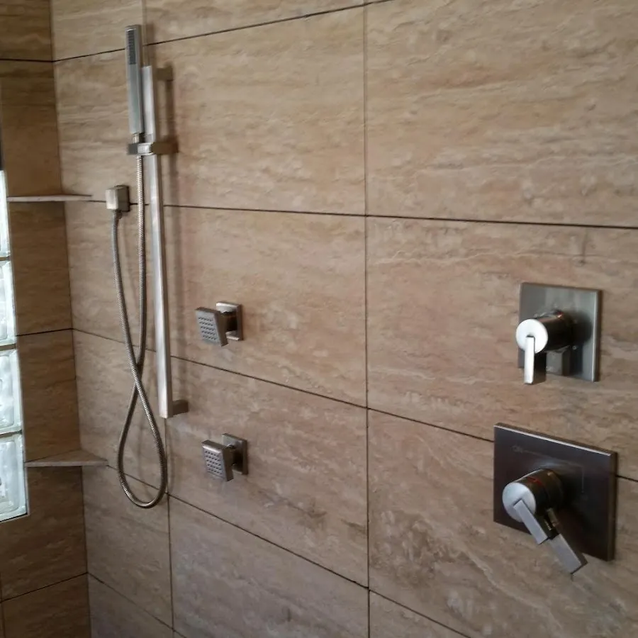 Shower fixture installation for Water Heater Installation in Lincoln Village